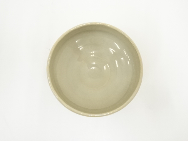 茶道具　赤膚焼　大塩正人造　御本立鶴　数茶碗　十客　共箱　D　R7985B 道具 ] - 道具 赤膚焼 大塩昭山造 茶碗（共箱） | 宗 sou::お